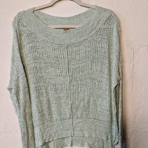 Free People cropped over size sweater S